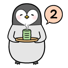 [LINEスタンプ] ペンギンはーちゃん2