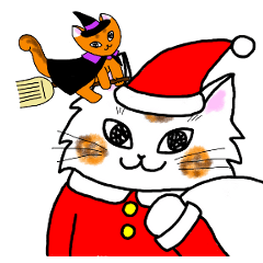 ねこのクッキー3/クリスマスなどに