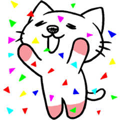[LINEスタンプ] 桜靴下猫