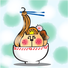 [LINEスタンプ] らいおんヘアー