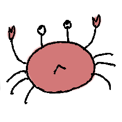 [LINEスタンプ] カニスタンプ