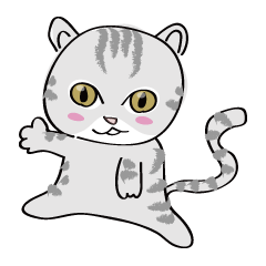 [LINEスタンプ] トラ猫 タイちゃん