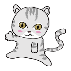 [LINEスタンプ] トラ猫 タイちゃんの画像（メイン）