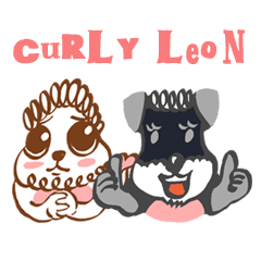 [LINEスタンプ] LEON ＆ SHUNOW