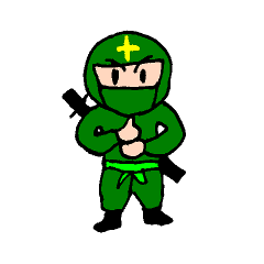 [LINEスタンプ] ちょっとドジなニンジャルくん