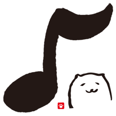 [LINEスタンプ] 筆猫 第2弾