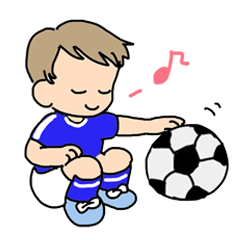 [LINEスタンプ] サッカーしようぜ！の画像（メイン）