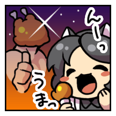 [LINEスタンプ] ちきんさまといっしょ！～4コマ祭～の画像（メイン）