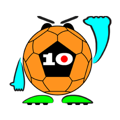 [LINEスタンプ] サッカー連絡網。