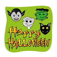 [LINEスタンプ] Happy Halloween Vol.1の画像（メイン）