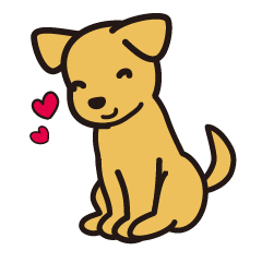 [LINEスタンプ] ラブラドール風わんこ