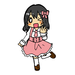 [LINEスタンプ] かわいいおんなのこスタンプ