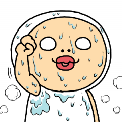 [LINEスタンプ] しろめちゃんとおまめさん第二弾