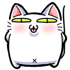 [LINEスタンプ] 駄猫イズム-日常生活篇-の画像（メイン）