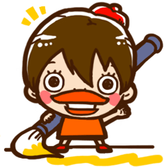 [LINEスタンプ] 絵描きのみおさん(ちょいちょい宮崎弁入り)