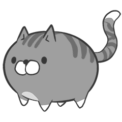 [LINEスタンプ] ボンレス猫