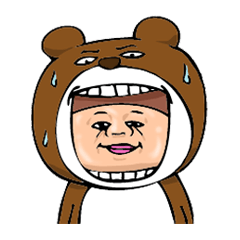 [LINEスタンプ] くまとおんな ～友達？マブダチ！編～の画像（メイン）