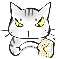 [LINEスタンプ] ナターシャ＆ジジ 猫版の画像（メイン）