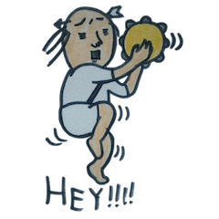 [LINEスタンプ] 落武者さんの画像（メイン）