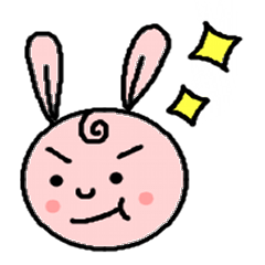 [LINEスタンプ] ☆うさまる☆の画像（メイン）