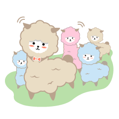 [LINEスタンプ] Alpaca The Seriesの画像（メイン）