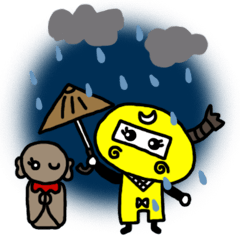 [LINEスタンプ] くノ一もんめ