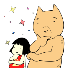 [LINEスタンプ] 金太郎とクマ