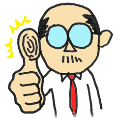 [LINEスタンプ] ひげ部長の画像（メイン）