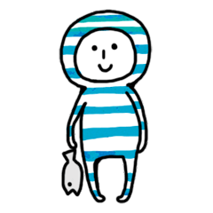 [LINEスタンプ] 漁師くん。の画像（メイン）