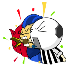 [LINEスタンプ] The Soccer Creatures