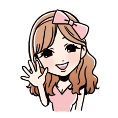 [LINEスタンプ] 可愛い女の子スタンプ