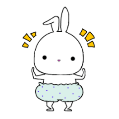 [LINEスタンプ] うさポップ