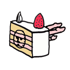 [LINEスタンプ] イチゴさんの「おめでとう！」スタンプ。の画像（メイン）