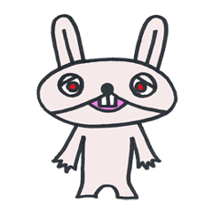 [LINEスタンプ] ウサギくん2の画像（メイン）