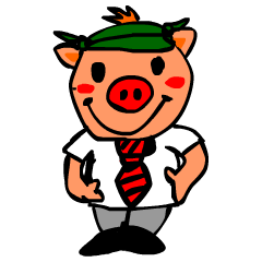 [LINEスタンプ] 会社員ブッピー