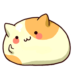 [LINEスタンプ] ねこ大福の画像（メイン）