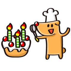 [LINEスタンプ] トナカイさんのバースデースタンプ