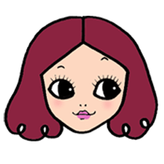 [LINEスタンプ] NALEE :  A girl on her inspiring day