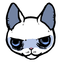 [LINEスタンプ] ねこ！？