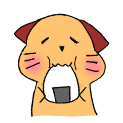 [LINEスタンプ] 一匹リアクションとる犬。