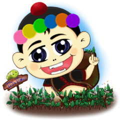 [LINEスタンプ] Hello "Dekdoi"