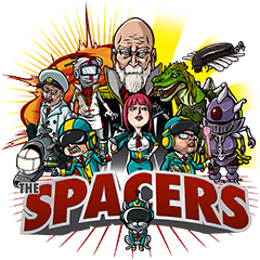 [LINEスタンプ] THE SPACERS