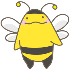 [LINEスタンプ] Hachibeeの画像（メイン）