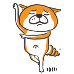[LINEスタンプ] Shiba Dog PanPan's normal life