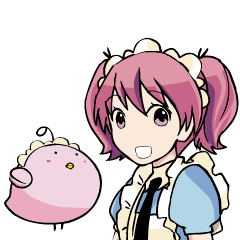 [LINEスタンプ] ランちゃん＆イーワの画像（メイン）