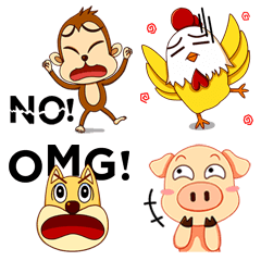 [LINEスタンプ] Chinese Zodiac(Part 3)