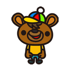 [LINEスタンプ] HAPITORY BEARの画像（メイン）