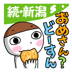 [LINEスタンプ] 続・新潟市周辺の思わず笑っちゃう方言