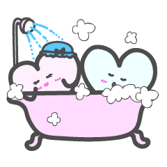 [LINEスタンプ] ハート星人 ラヴィーとウーパー