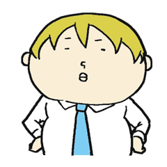 [LINEスタンプ] ヤマダ先輩は忙しい